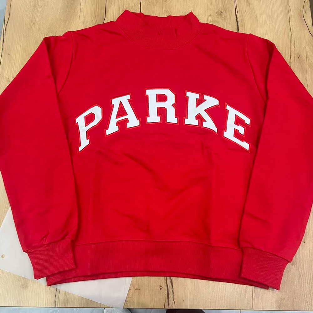 Parke Red Crewneck Sweatshirt - Women's Scoop/Crewe